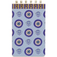 Designworks İnk Designworks Ink A Dopo Telli Çizgili Not Defteri 8,9X14,6 cm - Göz