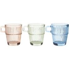 Mudo Home Bloom Espresso 3'lü Fincan  Seti - 120 ml