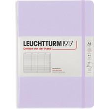 Leuchtturm 1917 LEUCHTTURM1917 Sert Kapak 100 Gr. Kağıt A5 Adres Defteri Lilac 370359