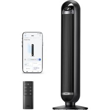 Dreo 25 Db Akıllı Sessiz Kule Tipi Fan, 8 M/s Hava Akışı, 8 Hız Kademesi, 4 Çalışma Modu, D