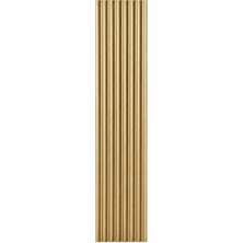 Badem10 Özen (1 Adet) 160 mm Mat Sarı Çizgili Metal Mobilya Dolap Çekmece Kulp 16 cm Dolap Mobilya Kulbu