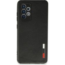 Drop Tedarik Samsung Galaxy A72 Kılıf Loop Deri Silikon - Siyah