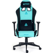 Titanseat Beast Azura Kumaş Oyuncu Koltuğu Çocuklar İçin Dayanıklı ve Konforlu