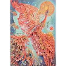Paperblanks Firebird Sert Kapak 120 gr 13X18 Çizgisiz Defter PB9682-5