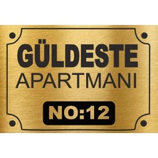 Apartman Isimliği Aparman Tabelası Apartman Kapı Isimliği