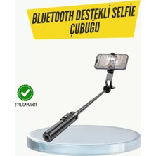 Nemere İthalat Bluetooth Selfie Çubuğu –  Katlanabilir, Uzaktan Kumandalı Nemere Ithalat