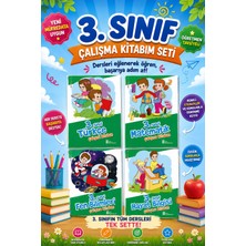 Ata Yayıncılık 3.sınıf Çıtır Çıtır Çalışma Kitabım Seti 4 Kitap
