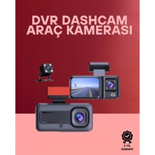 Belirtilmemiş G-Sensör, Hareket Algılama Döngüsel Kayıt Özellikli 3'lü Kamera Güvenlik Sistemi