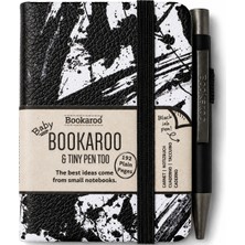 If Bookaroo A7 Siyah Beyaz Defter+Kalem Sıçrama 38203