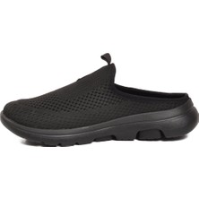 Noka Siyah Anorak Memory Foam Kadın Terlik Nina G