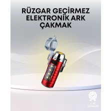 Luliana USB Şarjlı Suya Dayanıklı Elektrikli Çakmak - LU32344480-2255