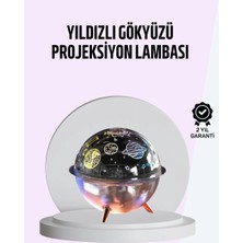 Herşey Trend USB Şarjlı Uzay Temalı Işık Projektörü Hava Nemlendirici