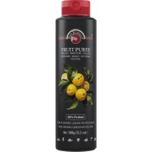 Fo Yuzu Flavored Lemon Fruited Yuzu Aromalı Limon Meyve Püresi  Frozen 1000 gr