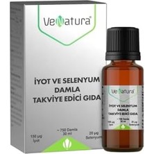 Venatura Iyot ve Selenyum Damla, 30 Ml, Sıvı Vitamin Takviyesi