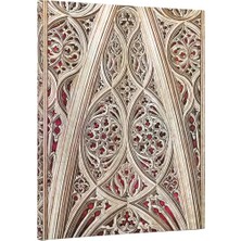 Paperblanks Vault Of The Milan Cathedral (Burgundy) Sert Kapak 18X23 cm Çizgili Defter FB1543-8