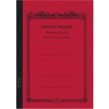 Apica Cd-15 B5 Defter Kırmızı Çizgili