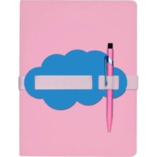 Nuuna L 176 Sayfa Noktalı Voyager Defter - Cloud
