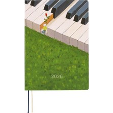 Hobonichi Techo Hon - A5 English - Hiroko Kubota: Waiting On The Chord - 2026 Jan Start