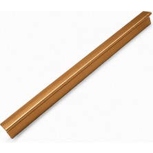 Badem10 Özen Metal Bronz Çekmece Kulp 320 mm Dolap Kapak Kolu Modern Şık Tasarım Dayanıklı Mobilya Kulpu