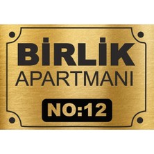 Apartman Isimliği Aparman Tabelası Apartman Kapı Isimiği