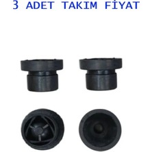 Rensa Motor Üst Muhafaza Kapağı Lastiği Segman Takoz 4 Adet Tk. Doblo Egea Fiorino Linea 1.6mjt