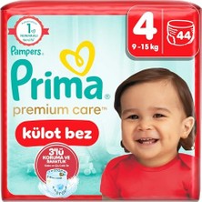 Prima Premium Care Külot Bebek Bezi 4 Numara 44 Adet Maxi Ikiz Paket