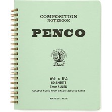 Penco Coil Composition Notebook Mint A5 Çizgili Telli Defter