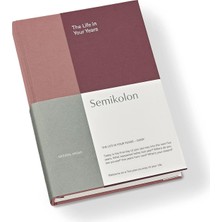 Semikolon The Life In Your Years, 5 Yıllık Anı Defteri (A5),blossom