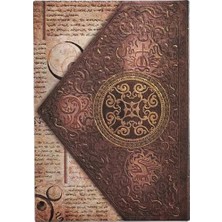 Paperblanks The Grimmerie Sert Kapak 18X23 cm Çizgisiz Defter PBD6474
