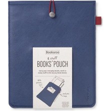 If Bookaroo Books & Stuff Pouch Kitap&defter Kılıfı Navy