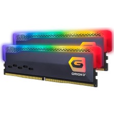Geıl Orıon V Rgb GAVSG532GB5600C38ADC 32GB (2X16GB) Ddr5 5600MHZ CL38, Xmp 3.0, On-Die Ecc & Pmıc, R