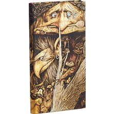 Paperblanks Mischievous Creatures Slim Çizgili Defter