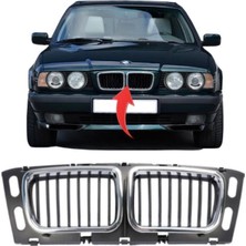 Gkl Bmw 5 Serisi E34 Ön Panjur Orta Krom Çerçeveli 1994-1996 51138148727