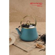EVREN MUTFAK Yeşil Evren Bakraç Bitki Çayı Demliği Çaydanlığı 1 Lt.