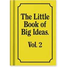 Ohh Deer Tasarımı A7 112 Sayfa Kumaş Sert Kapak Çizgili Defter The Little Book Of Ideas 13269