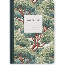 Ohh Deer Kaleido Tasarımı A5 192 Sayfa Sert Kapak Çizgili Defter Design No.7 In The Canopy 13121