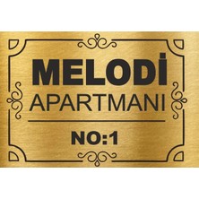 Apartman Isimliği Aparman Tabelası Apartman Kapı Isimliği