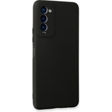 Camon 18 Kılıf First Silikon - Siyah