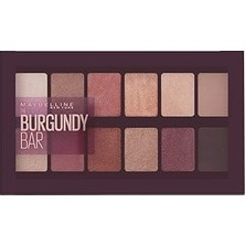 Uravas Store Maybelline New York The Burgundy Bar Far Paleti
