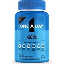 One A Day Men's Complete Multivitamin 200 Tablets - Ithal