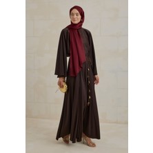 HE-QA Yarasa Kol Dökümlü Takım Acı Kahve