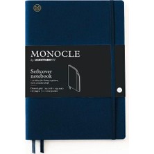 Leuchtturm 1917 LEUCHTTURM1917 x Monocle Limited Edition Defter B5,  Yumuşak Kapak, 192 Noktalı Sayfa Navy 363355