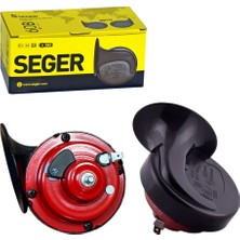 Seger 12V Dadat Korna Tek Fişli (510-410Hz) 2 Li E1 Belgeli 60BO12.000.01