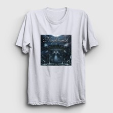 Presmono Unisex Beyaz Imaginaerum Metal Nightwish T-Shirt
