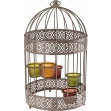 Paşabahçe Kafes Tealight Mumluk, Şık Dekoratif