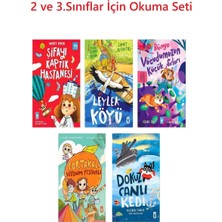 Timaş Çocuk 2 ve 3.sınıf Şifayı Kaptık Hastanesi Portakalı Soydum Leylek Köyü Bünyo Dokuz Canlı Kedi 5 Kitap Set