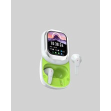 Herşey Trend Kayar Kapaklı Şarj Kutusu ve Dokunmatik Ekranlı Bluetooth Stereo Kulaklık