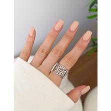 Venüs Design Çelik Helen Yüzük (Ayarlanabilirdir)