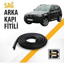 B&M Kauçuk Bmw X3 E83 (2003-2010) Kadifeli Sağ Arka Kapı Fitili BM02061