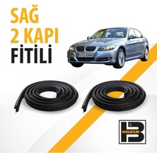 B&M Kauçuk Bmw 3 Serisi E90 (2006-2013) Kadifeli Sağ Ön ve Arka Kapı Fitili BM02093